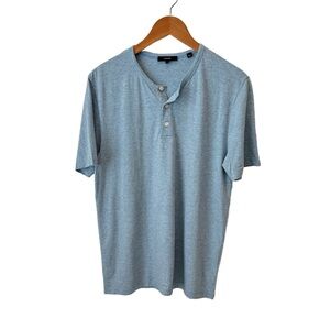 vince • men’s short sleeve henley tee